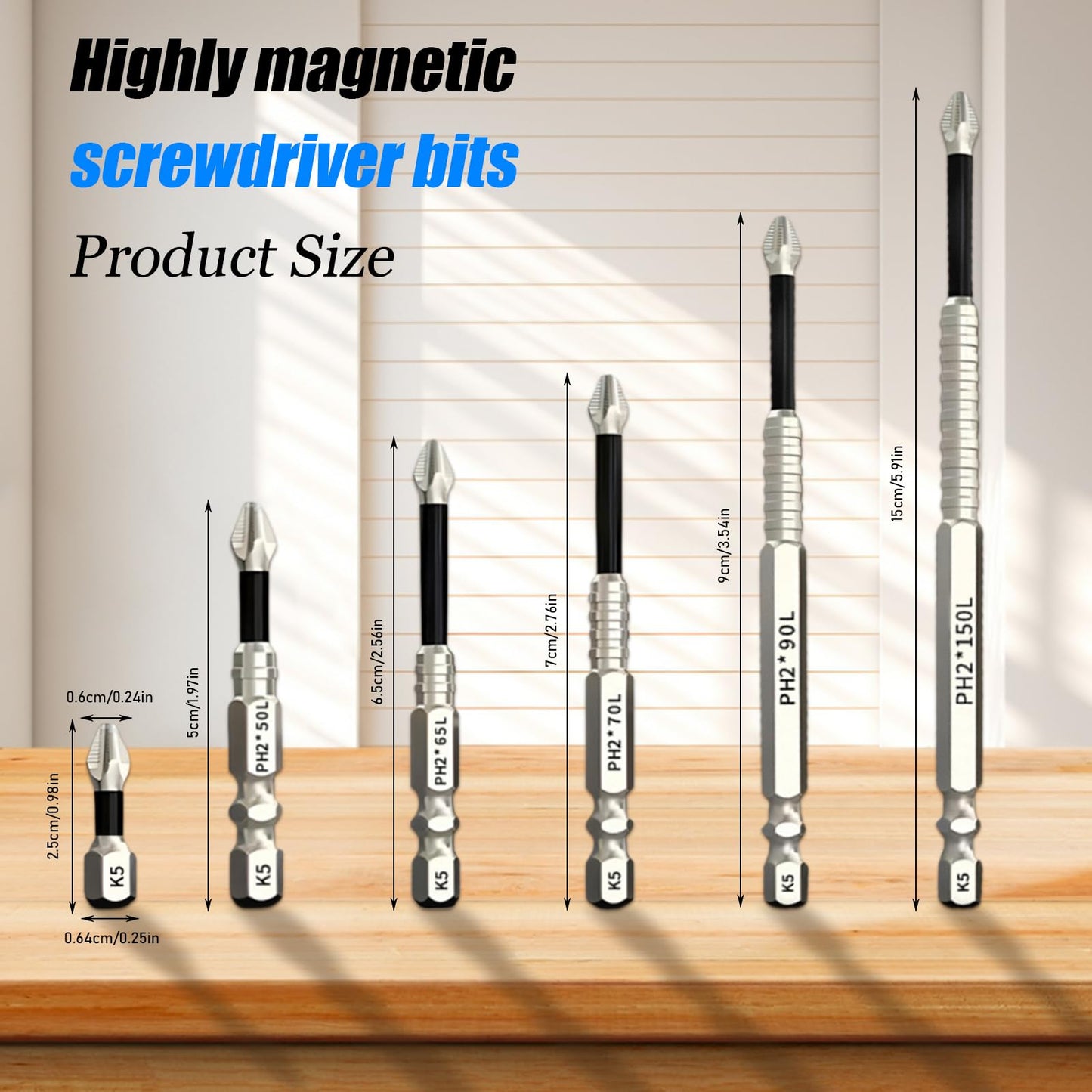 Pemutar Skru Magnetik Tinggi