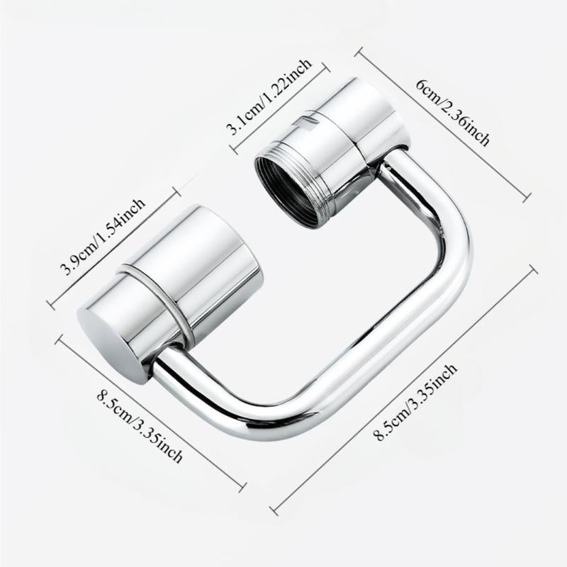 Rotatable Faucet Aerator Extension