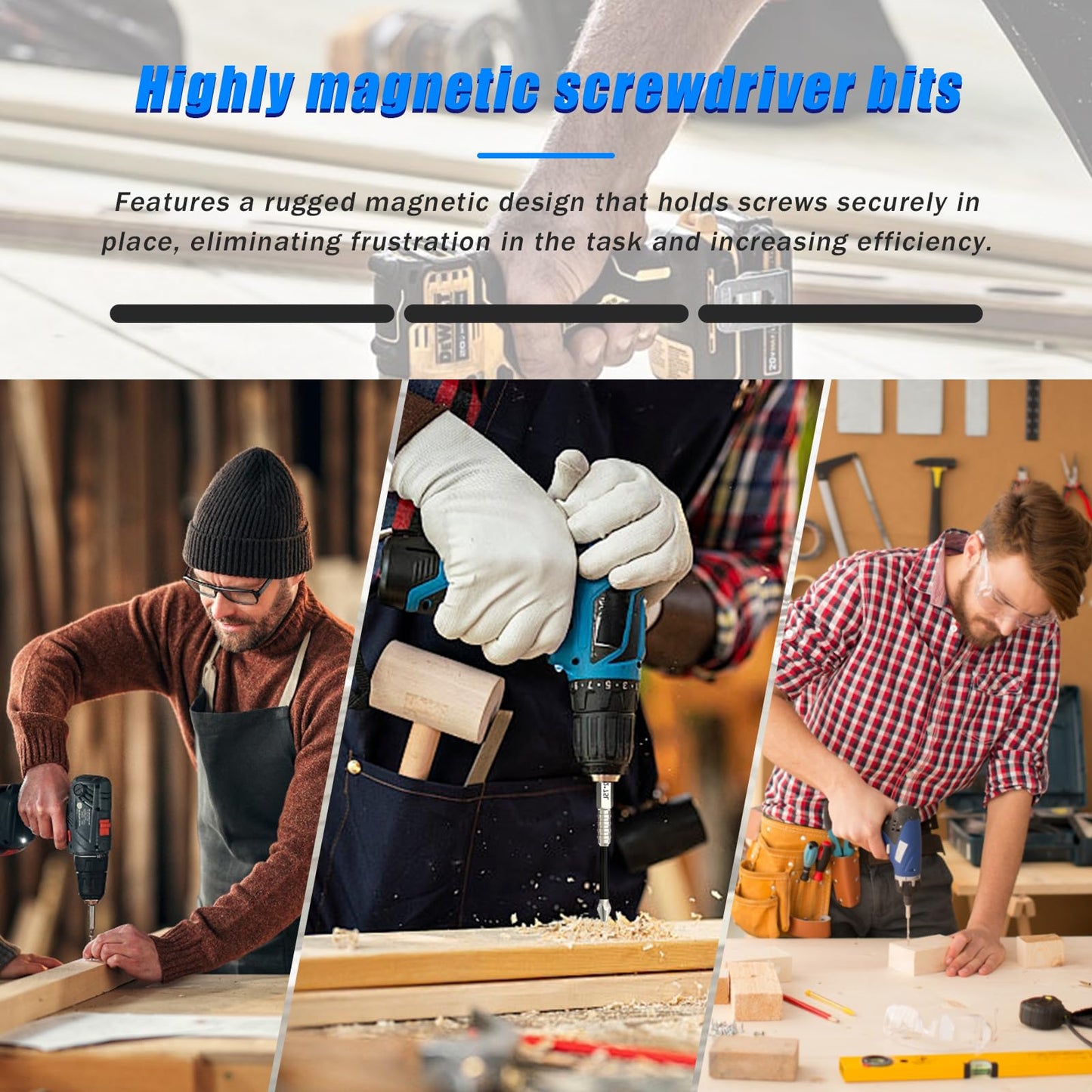Pemutar Skru Magnetik Tinggi