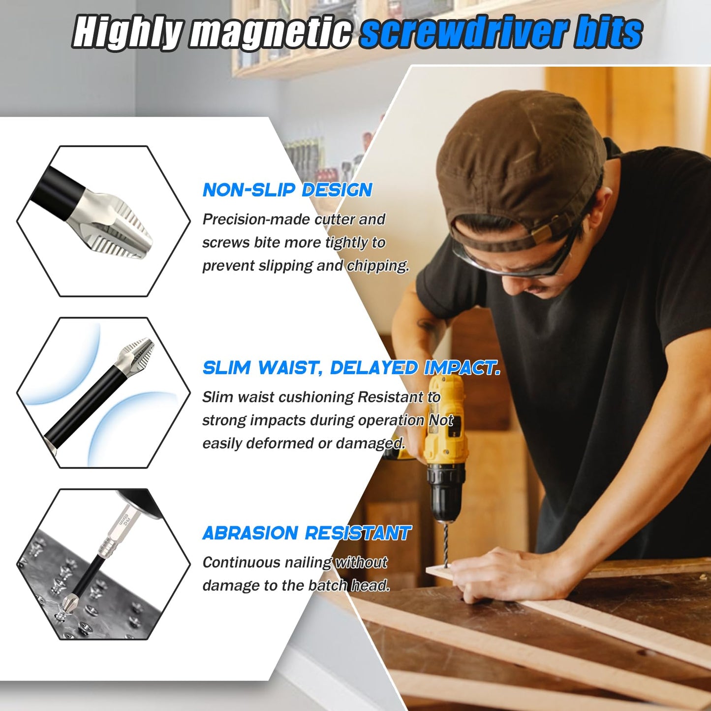 Pemutar Skru Magnetik Tinggi