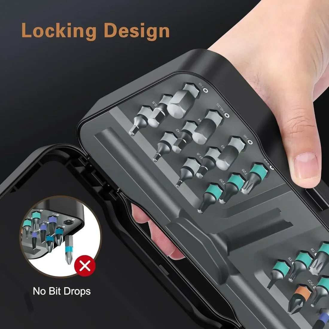 The Pocket Toolbox: Ultimate 24-in-1 Magnetic Ratchet Screwdriver