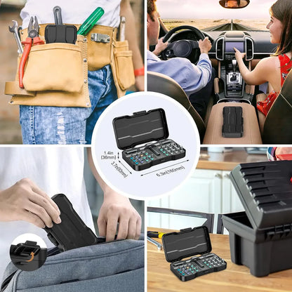 The Pocket Toolbox: Ultimate 24-in-1 Magnetic Ratchet Screwdriver